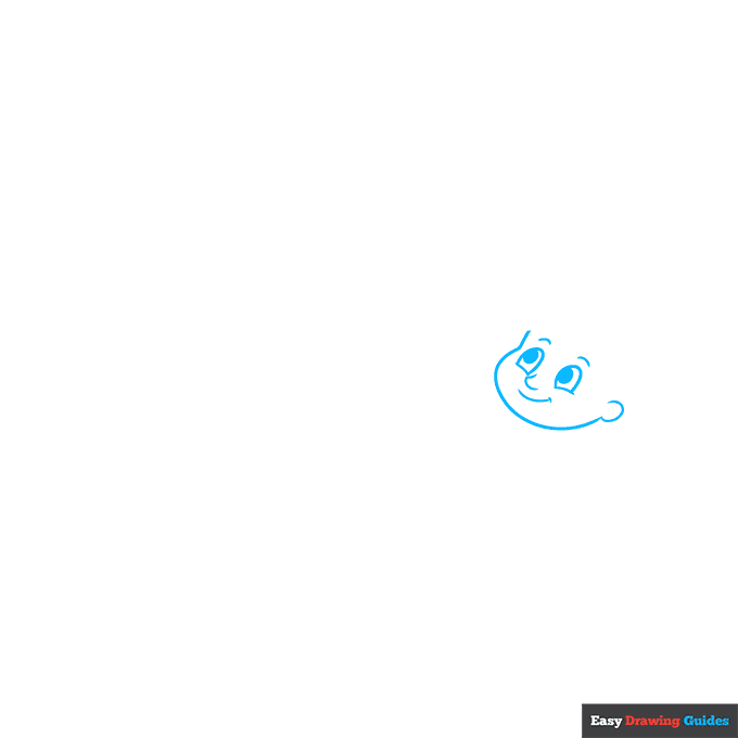 Jack and the Beanstalk step-by-step drawing tutorial: step 1