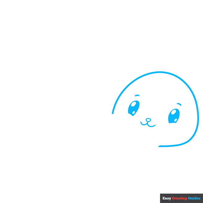 Thank You Greeting Card step-by-step drawing tutorial: step 1