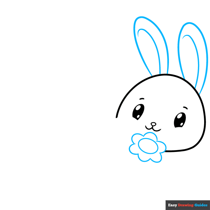 Thank You Greeting Card step-by-step drawing tutorial: step 2