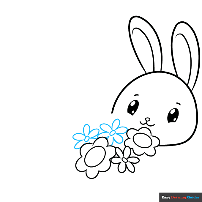 Thank You Greeting Card step-by-step drawing tutorial: step 4