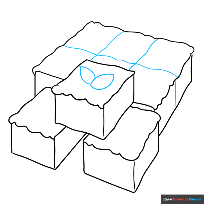 Easy Brownie step-by-step drawing tutorial: step 6