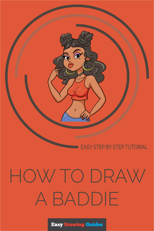 How to Draw a Baddie Pinterest Image