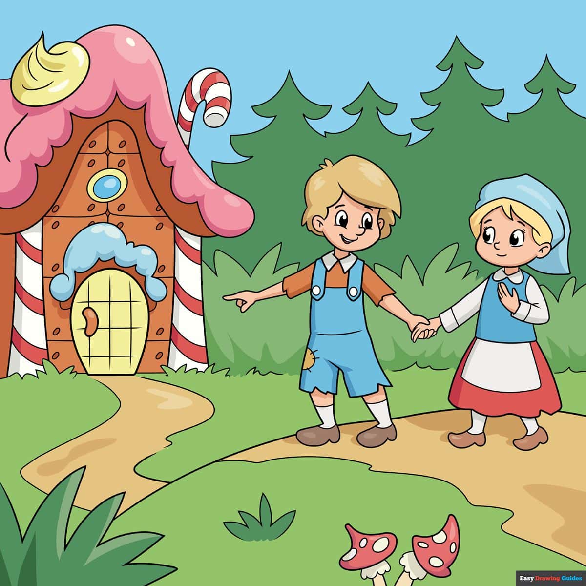 How to Draw Hansel and Gretel featured image