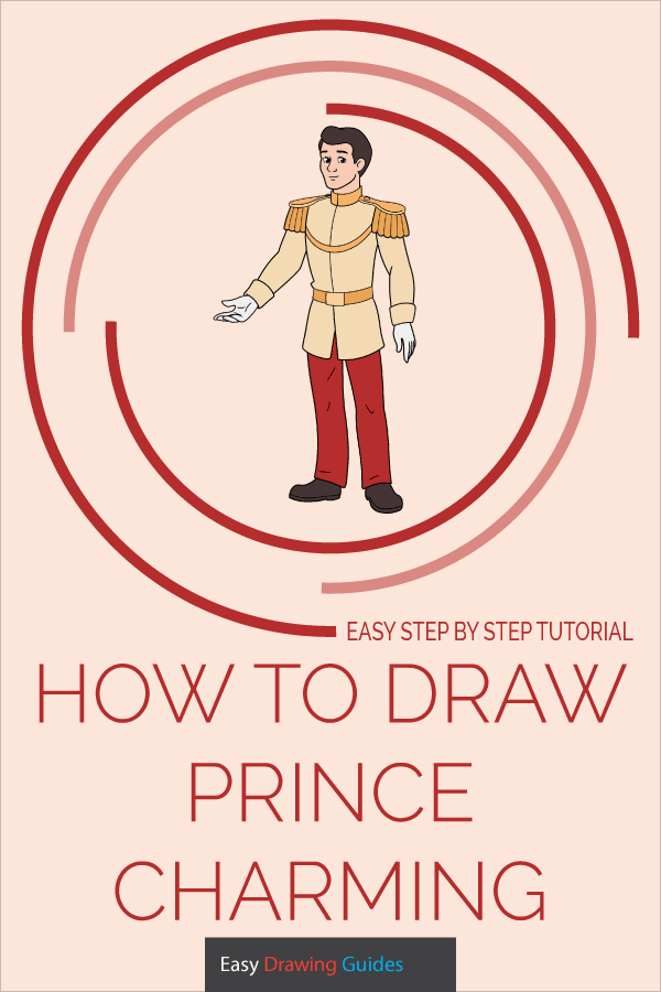How to Draw Prince Charming Pinterest Image
