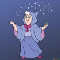 How to Draw the Fairy Godmother