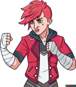 How to Draw Vi from Arcane Featured Image