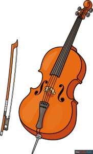 How to Draw a Cello Featured Image