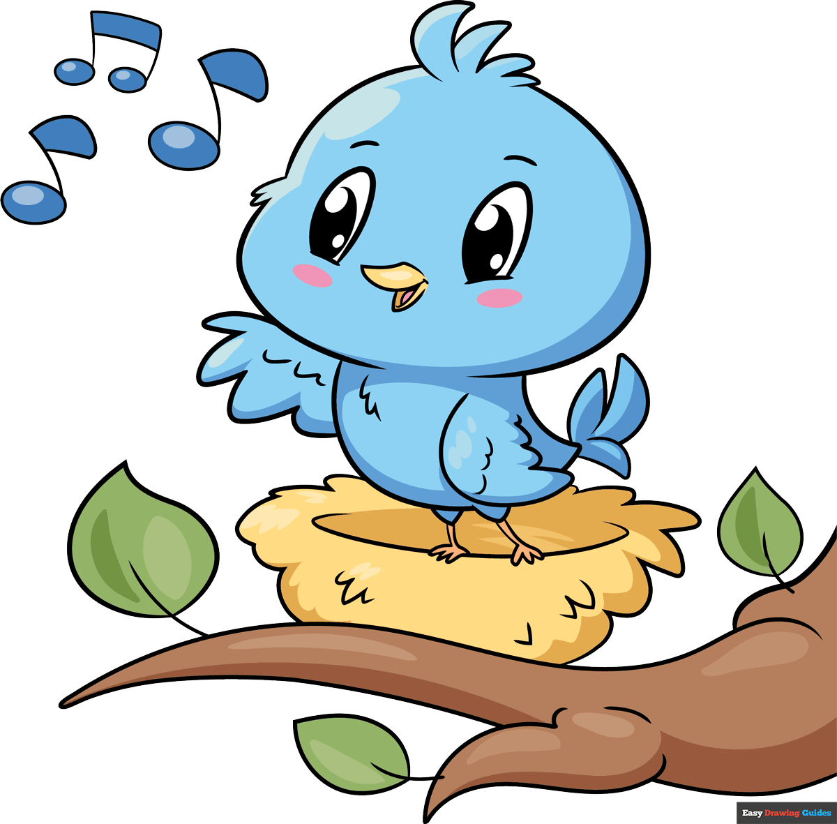 How to Draw a Cute Bird Featured Image