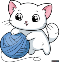 How to Draw a Cute Cat