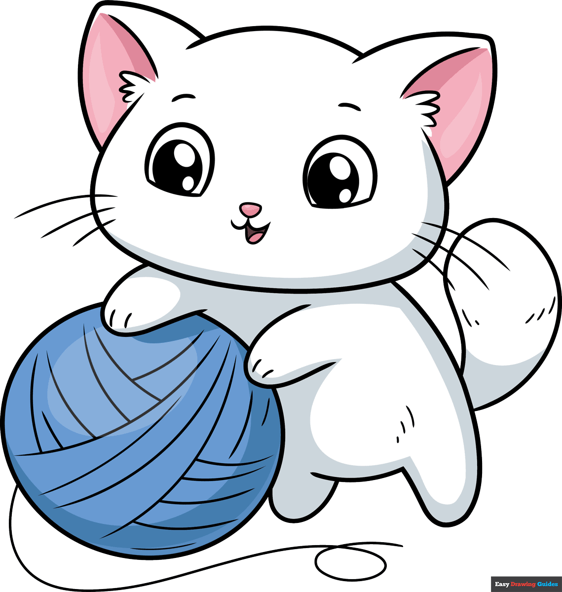 How to draw a Cute Cat Featured Image