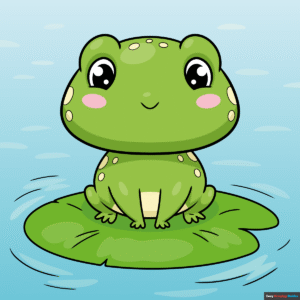 How to Draw a Cute Frog Featured Image