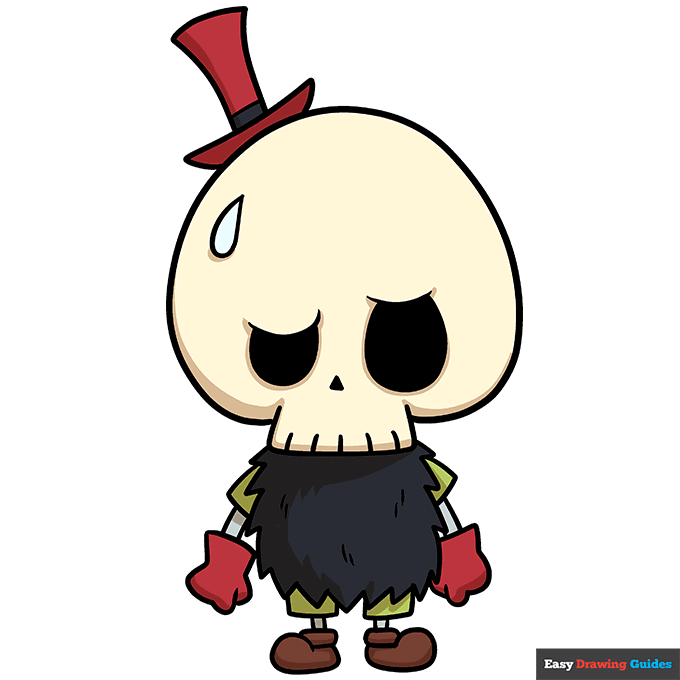 Tycoco - The Monsters Labubu step-by-step drawing tutorial: step 11