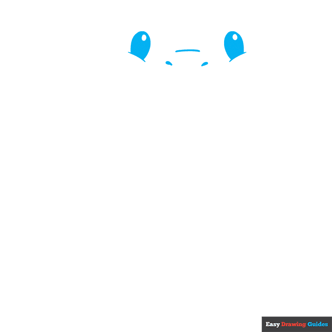 Cute Snake step-by-step drawing tutorial: step 1