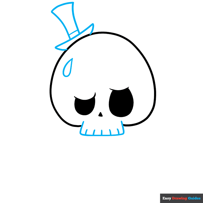 Tycoco - The Monsters Labubu step-by-step drawing tutorial: step 3