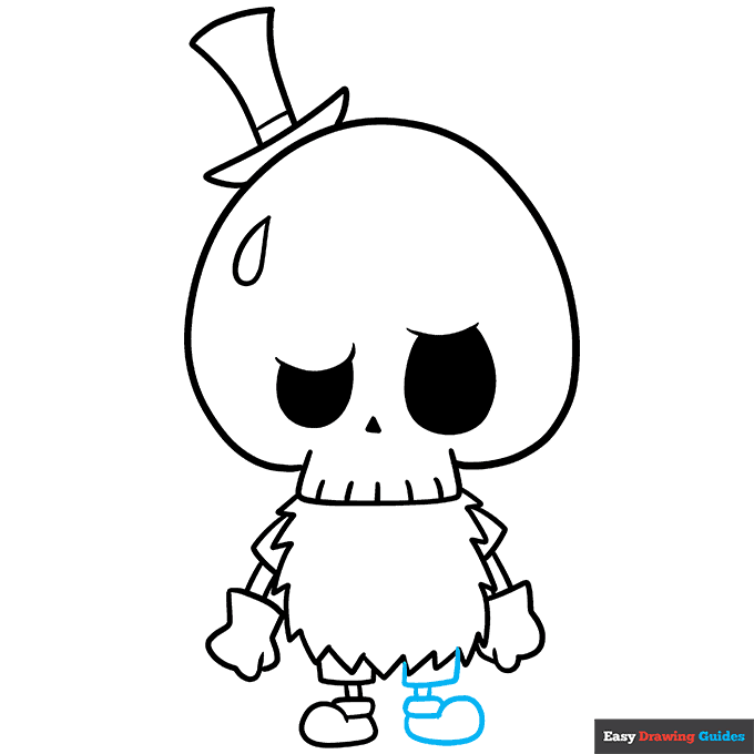 Tycoco - The Monsters Labubu step-by-step drawing tutorial: step 8