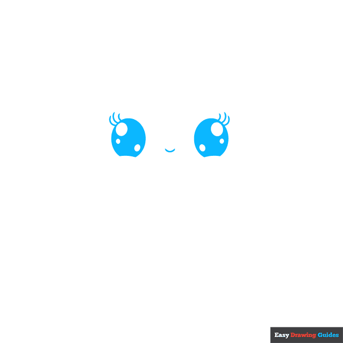 Cute House step-by-step drawing tutorial: step 1