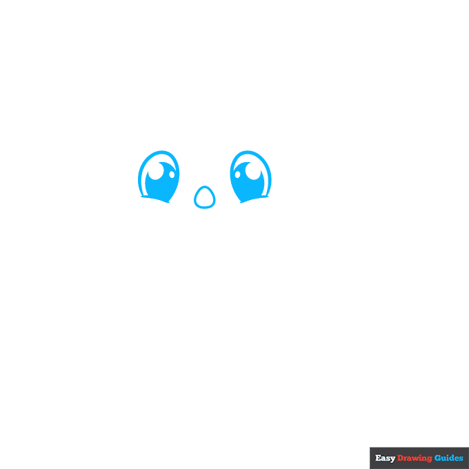 Cute Koala step-by-step drawing tutorial: step 1