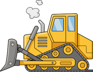 How to Draw a Bulldozer Featured Image