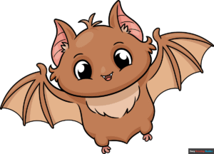 How to Draw a Cute Bat Featured Image