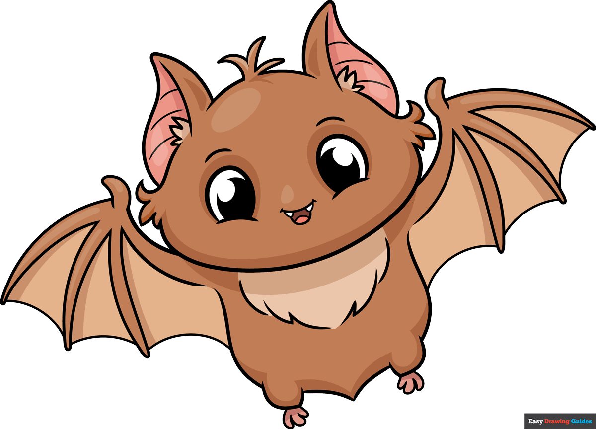 How to Draw a Cute Bat Featured Image