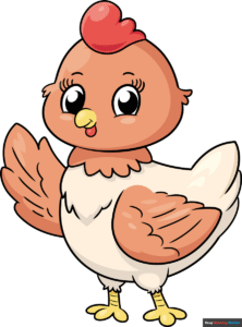 How to Draw a Cute Chicken featured image