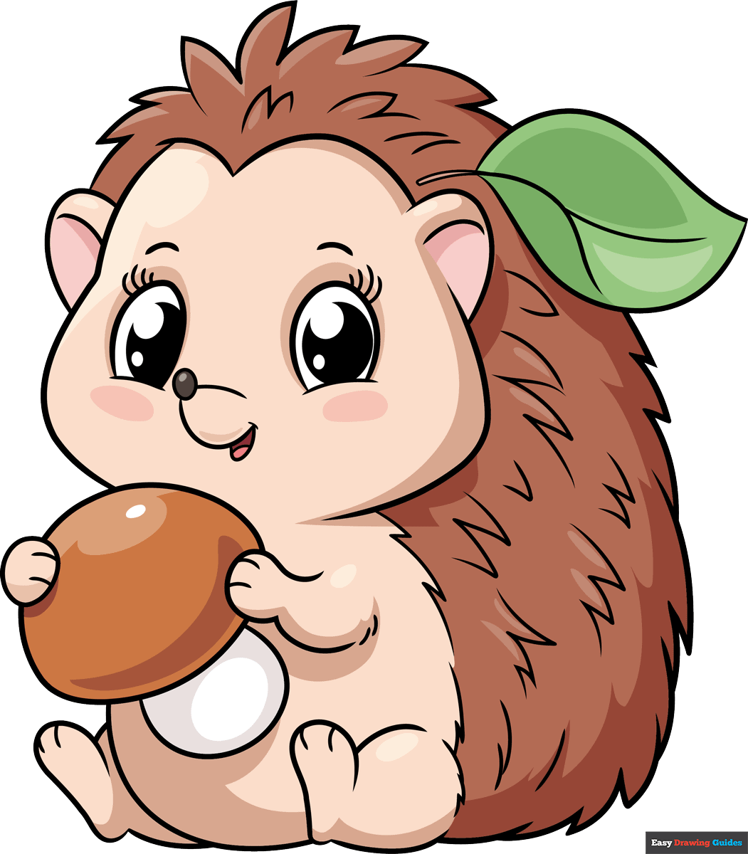 How to Draw a Cute Hedgehog Featured Image