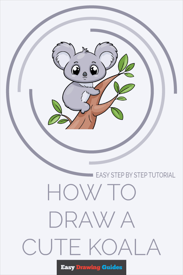 How to Draw a Koala Pinterest Image
