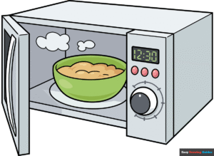 How to Draw a Microwave Featured Image