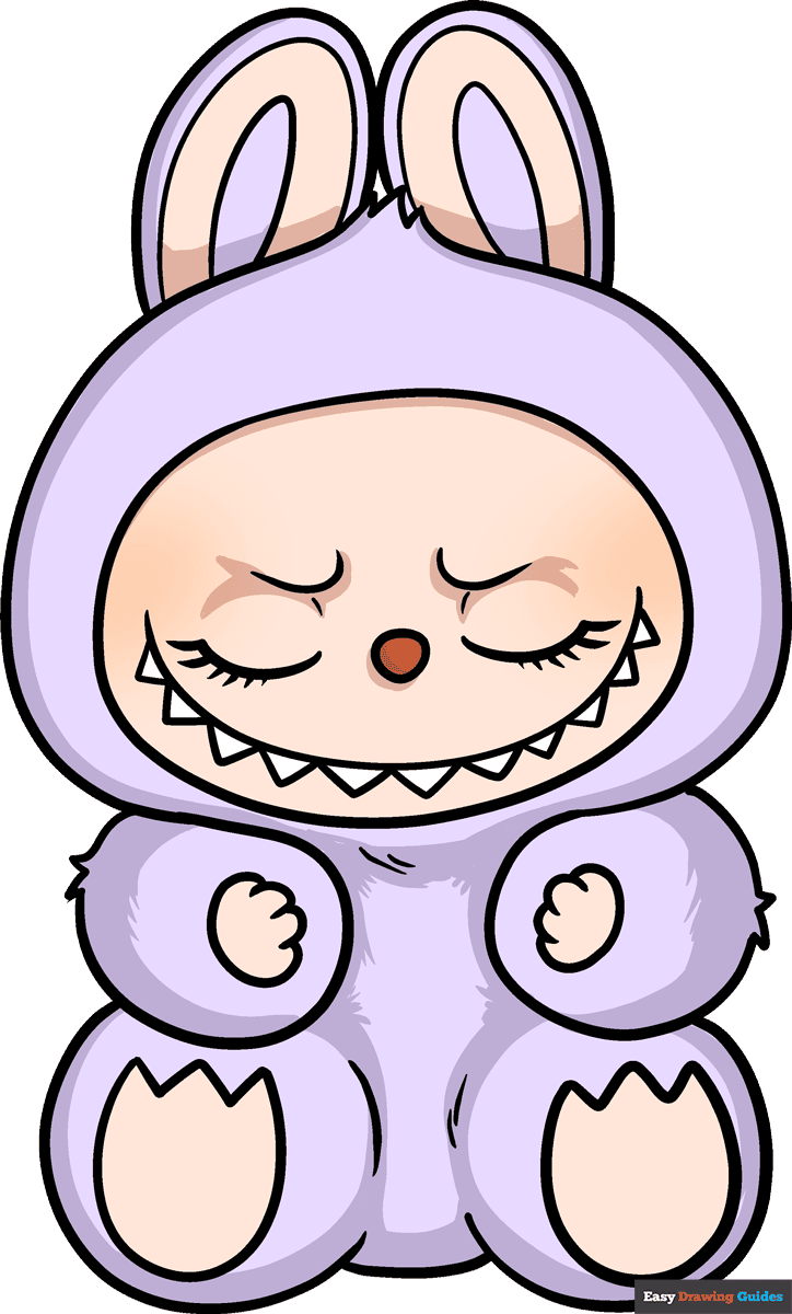 How to Draw Zizi - The Monsters Labubu Featured Image
