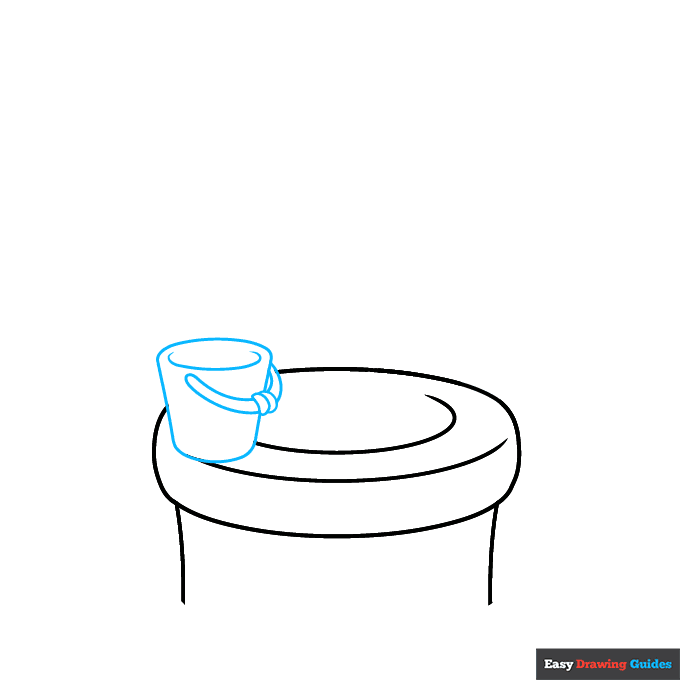 Well step-by-step drawing tutorial: step 2