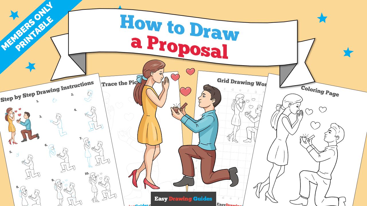 How to Draw a Proposal Printable Thumbnail