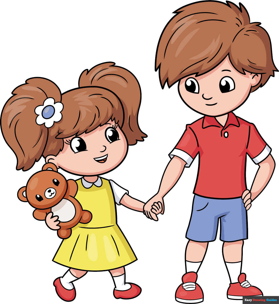 How to Draw a Brother and Sister Featured Image