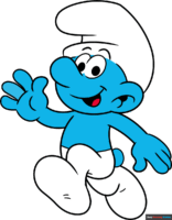 How to Draw a Smurf