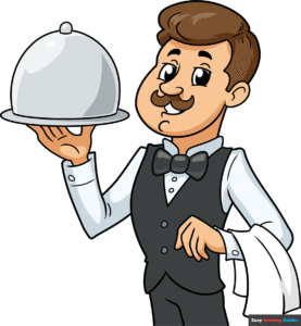 How to Draw a Waiter Featured Image