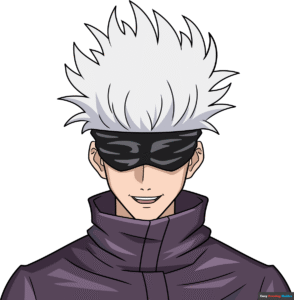 How to Draw Gojo Satoru from Jujutsu Kaisen Featured Image