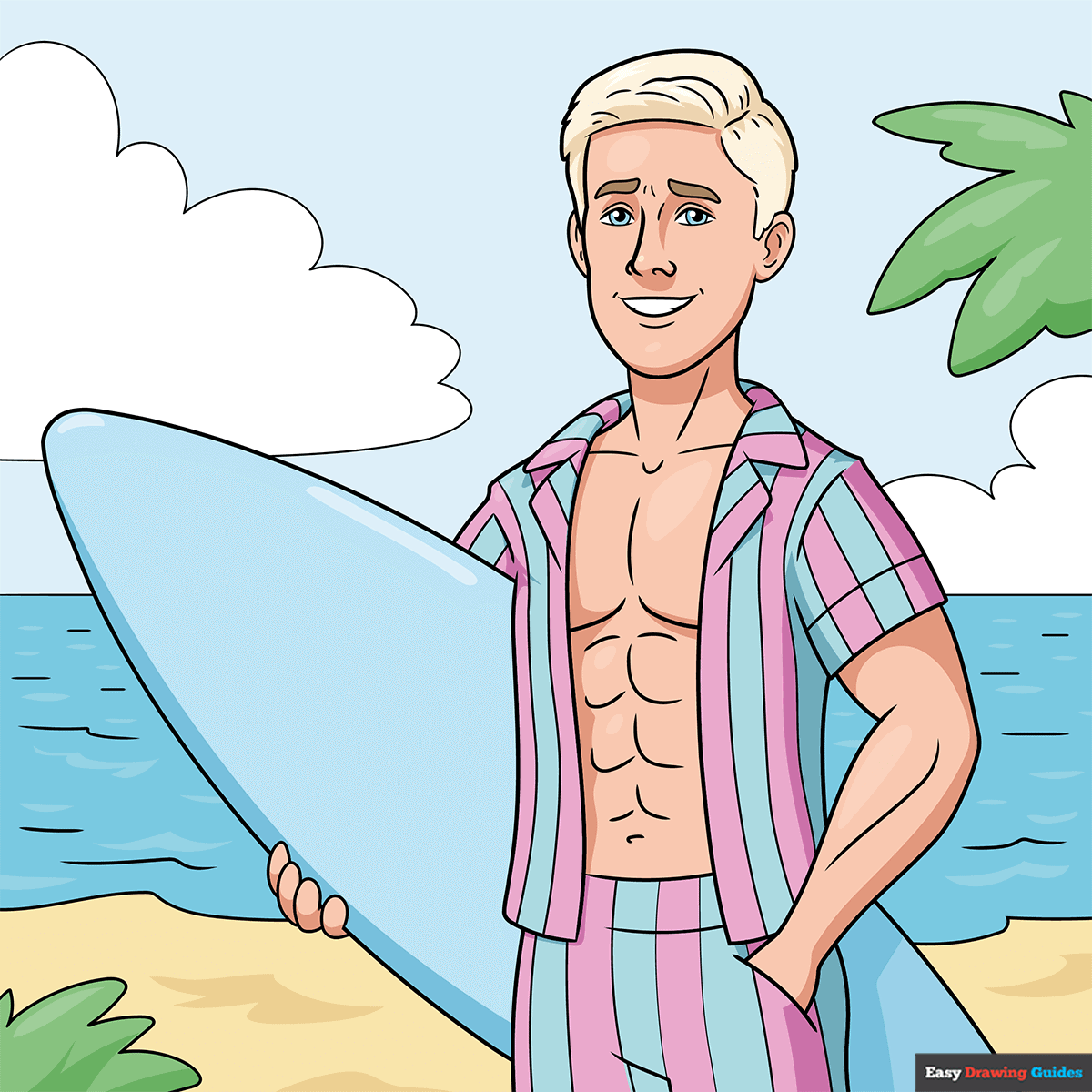 How to Draw Ken from Barbie Featured Image
