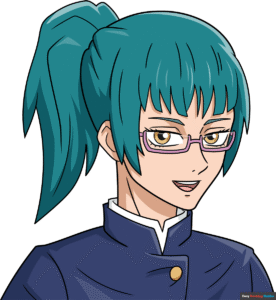 How to Draw Maki Zenin from Jujutsu Kaisen Featured Image