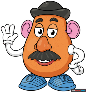 How to Draw Mr. Potato Head Featured Image