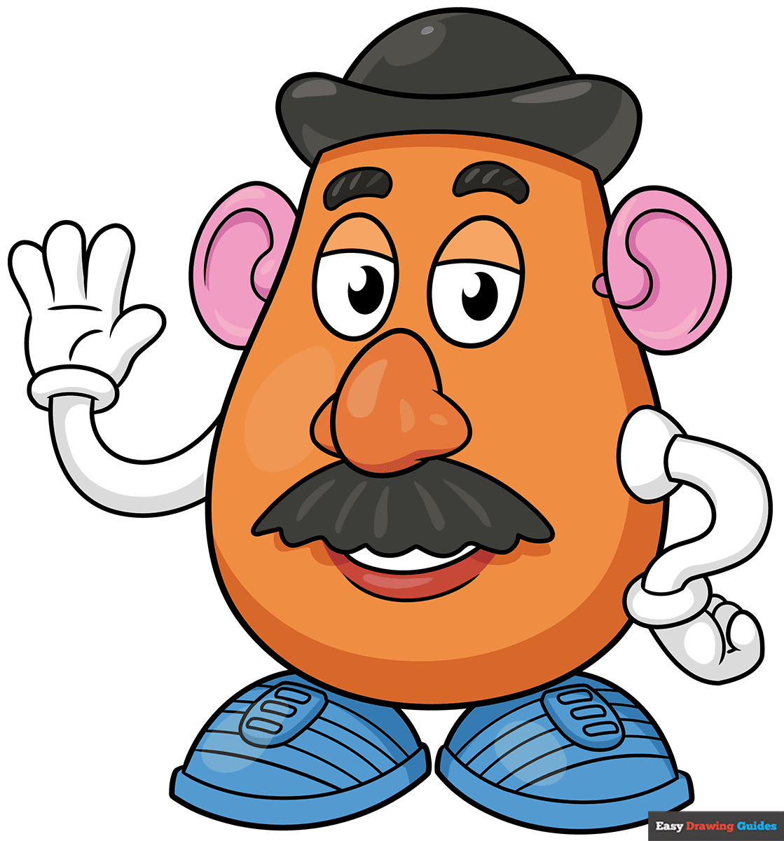 How to Draw Mr. Potato Head Featured Image
