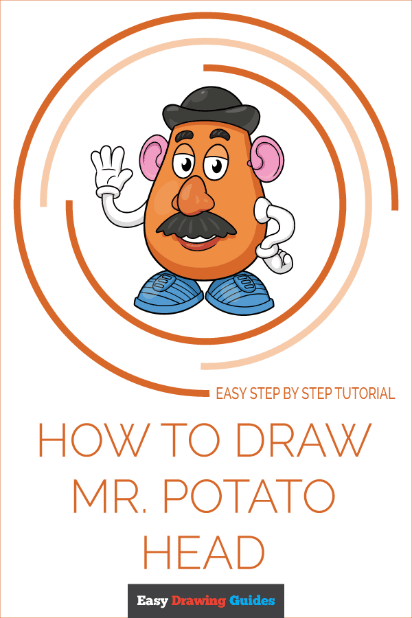 How to Draw Mr. Potato Head Pinterest Image