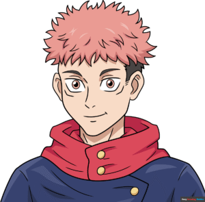 How to Draw Yuji Tadori from Jujutsu Kaisen Featured Image