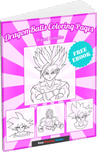 Dragon Ball Coloring Pages 3D Cover Image