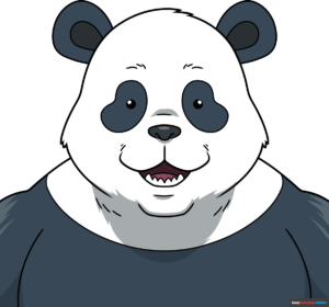 How to Draw Panda from Jujutsu Kaisen Featured Image