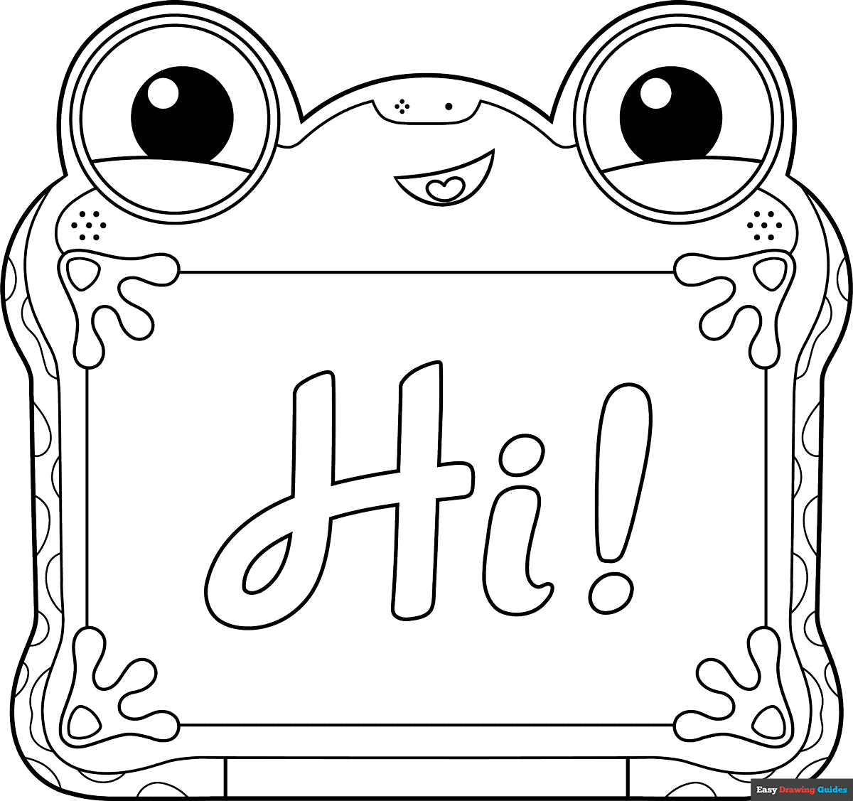 Free printable Lilypad coloring page