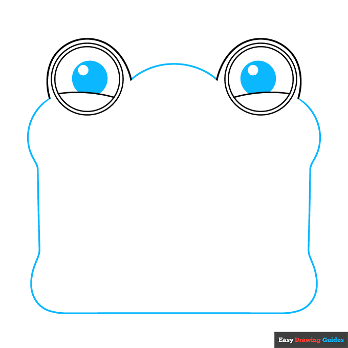 Lilypad from Toy Story step-by-step drawing tutorial: step 2