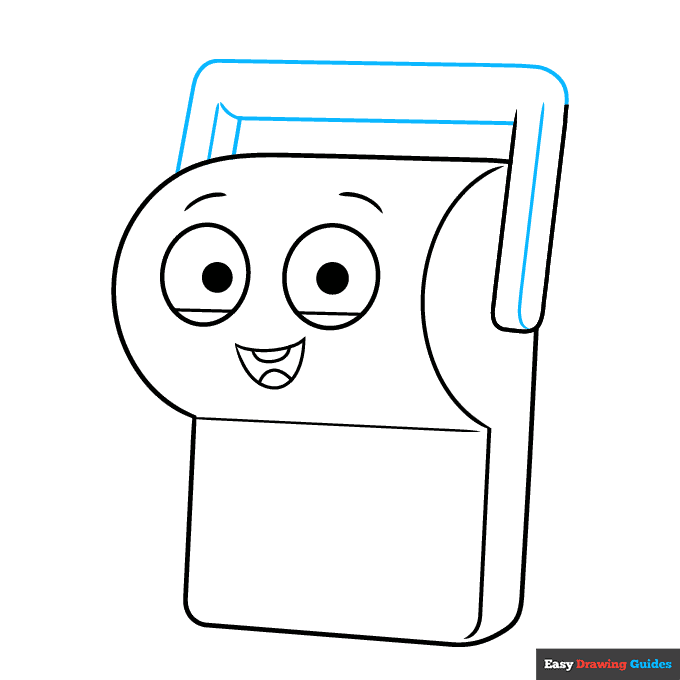 Smarty Pants from Toy Story step-by-step drawing tutorial: step 4