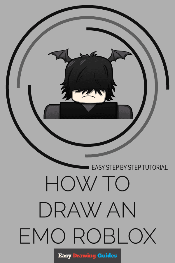 How to Draw an Emo Roblox Pinterest Image