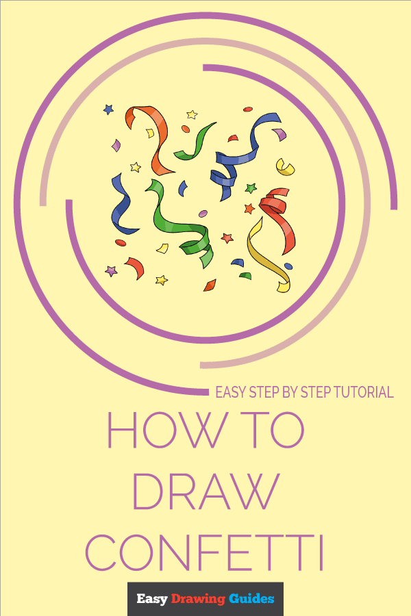 How to Draw Confetti Pinterest Image
