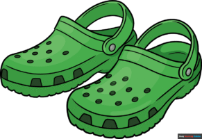 How to Draw Crocs