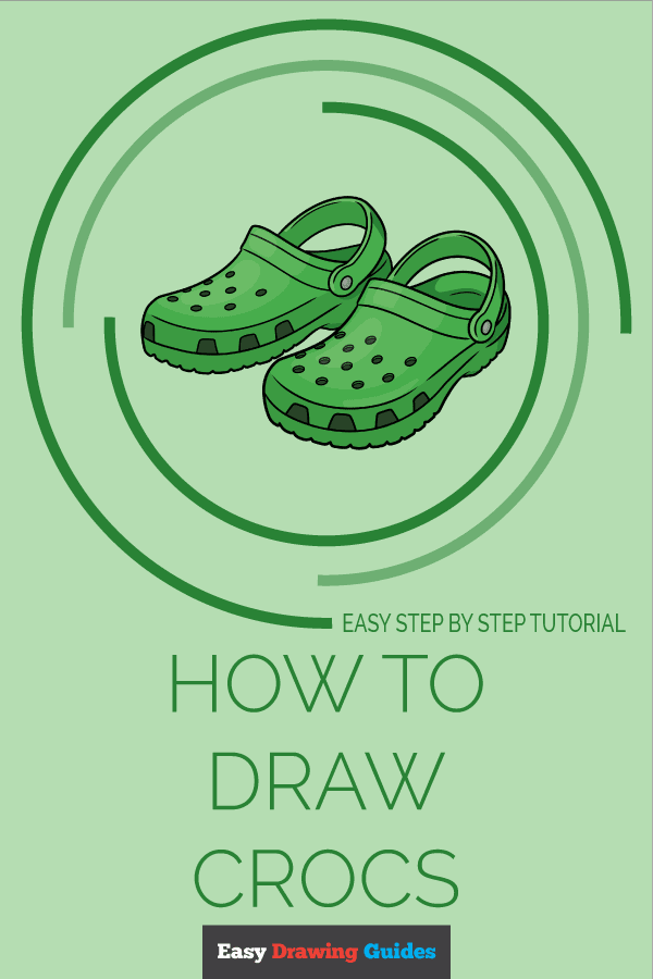 How to Draw Crocs Pinterest Image